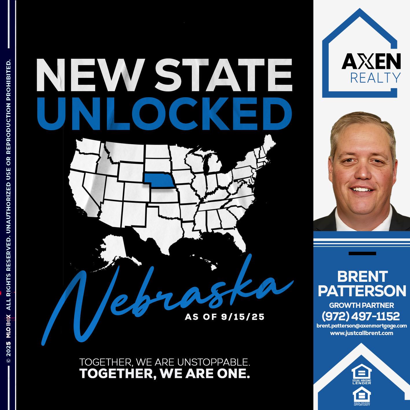 NEBRASKA UNLOCKED - Brent Patterson -Loan Officer