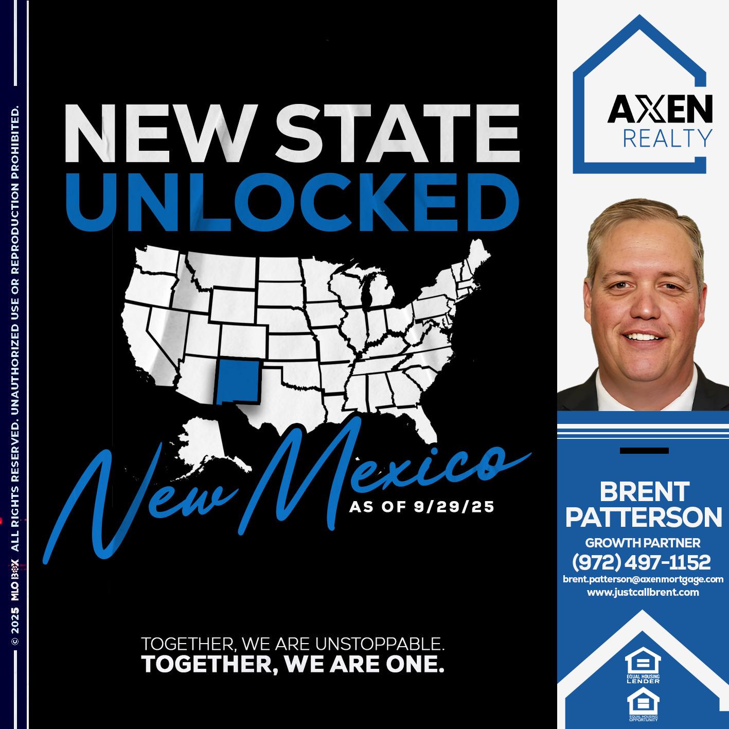 NEW MEXICO - Brent Patterson -Loan Officer