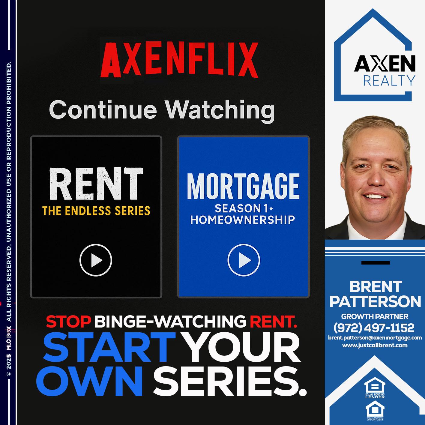 AXEN FLIX - Brent Patterson -Loan Officer