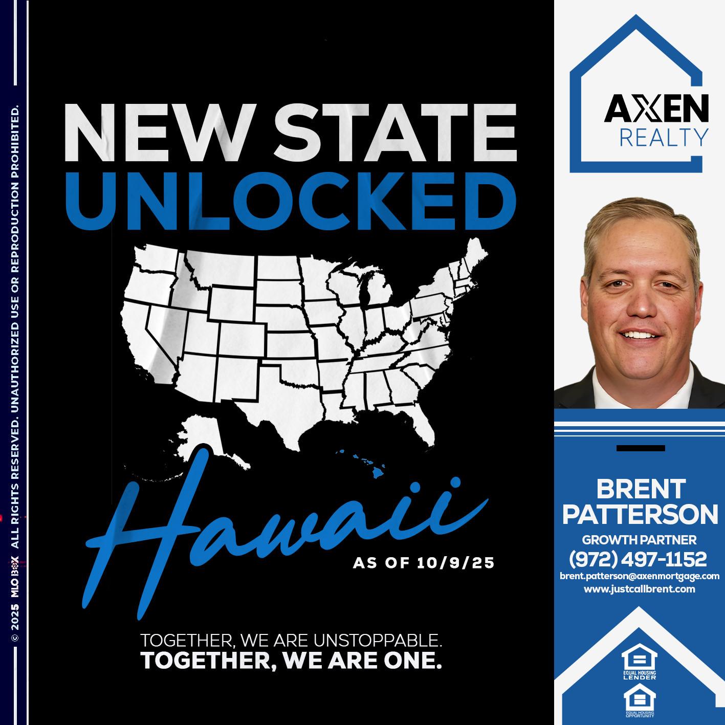 HAWAII UNLOCKED - Brent Patterson -Loan Officer