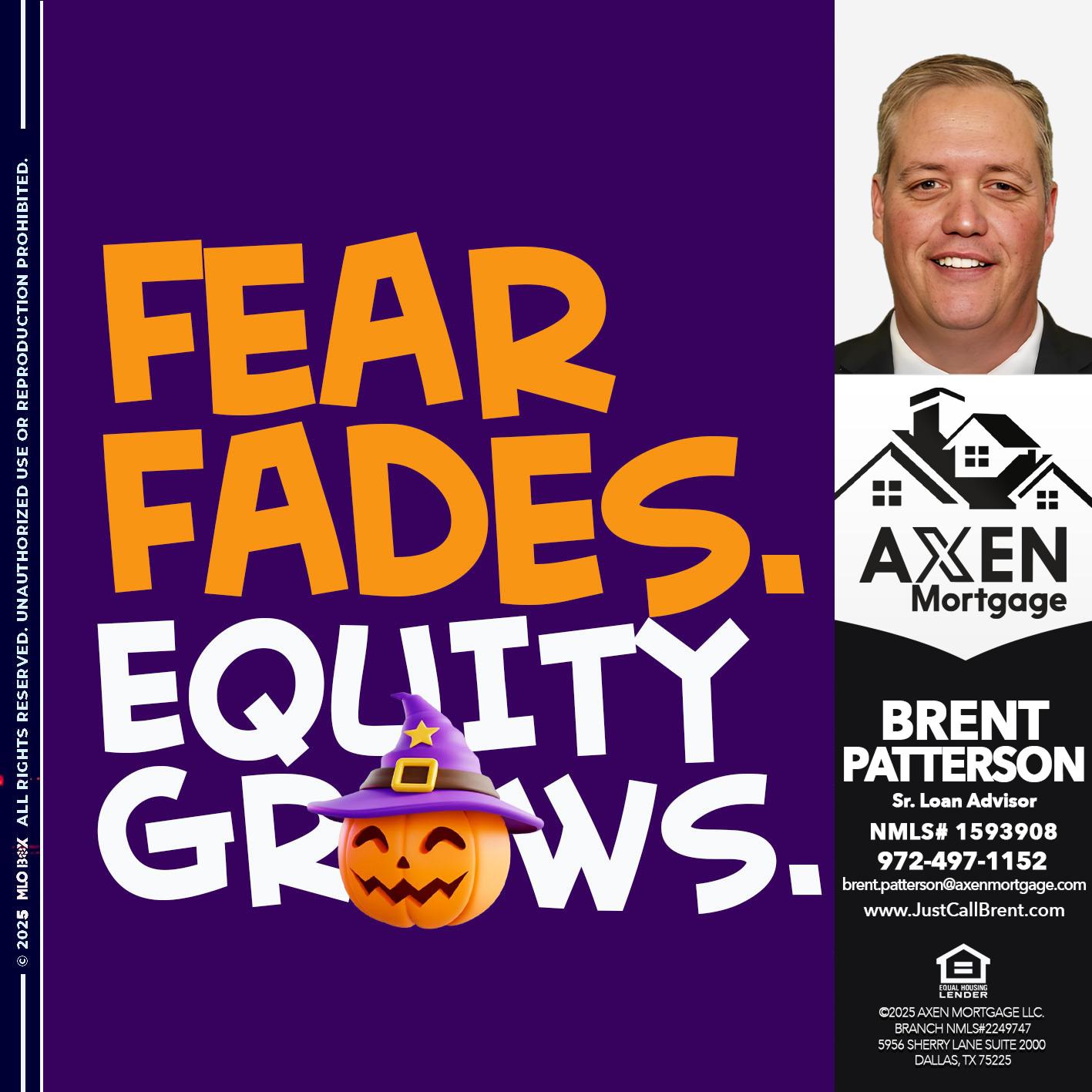 fear fades - Brent Patterson -Loan Officer