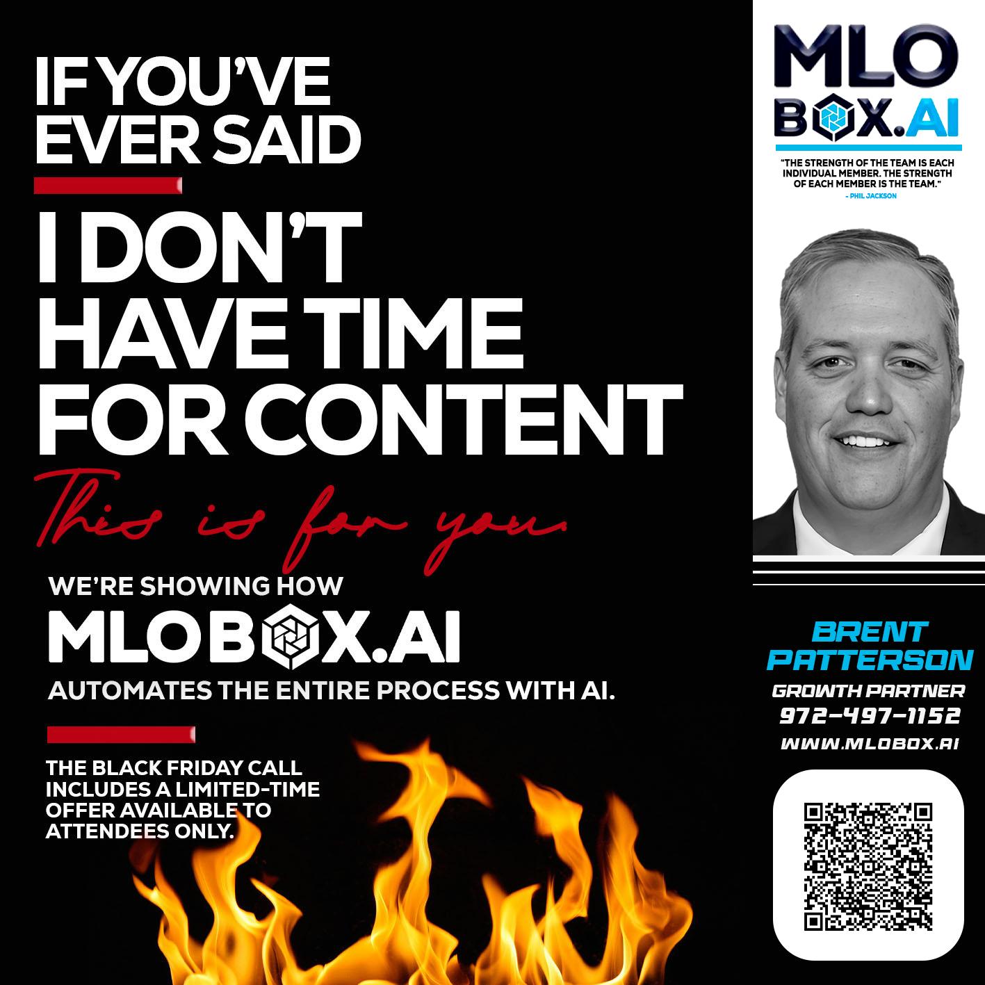 if you - Brent Patterson -Loan Officer