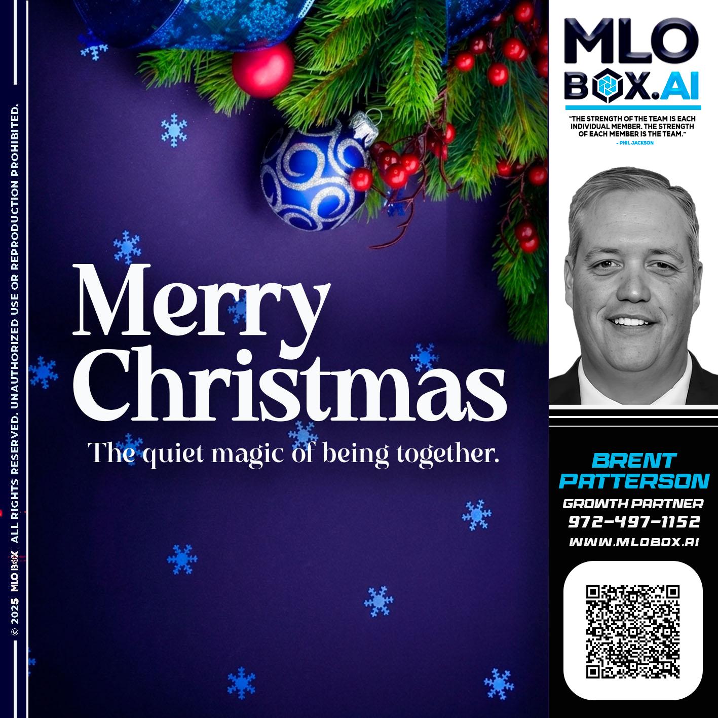 merry christmas - Brent Patterson -Loan Officer