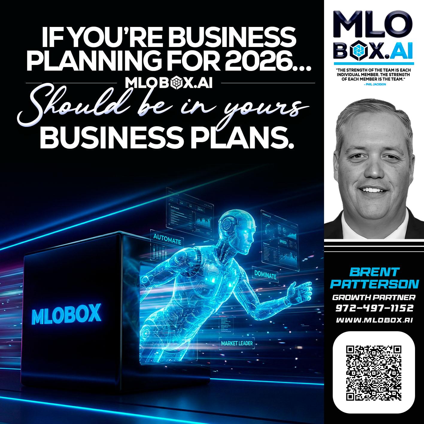 IF YOU - Brent Patterson -Loan Officer