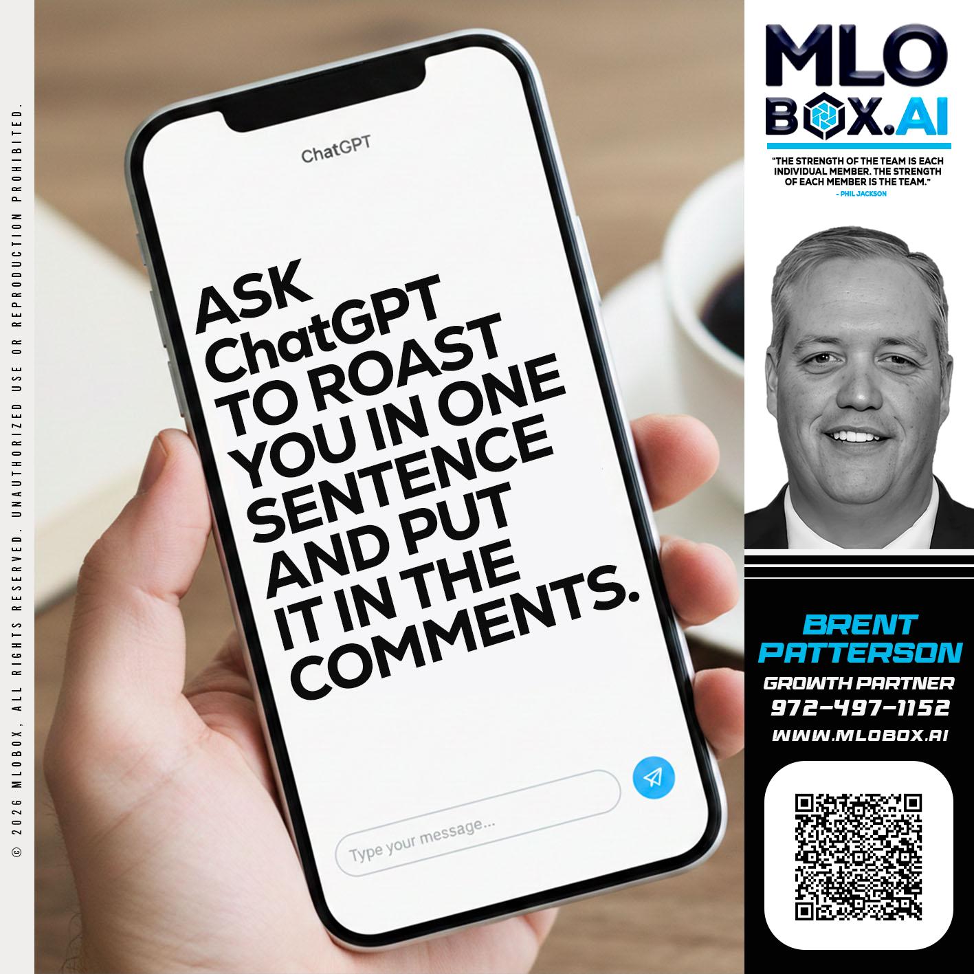 ASK CHAT GPT - Brent Patterson -Loan Officer