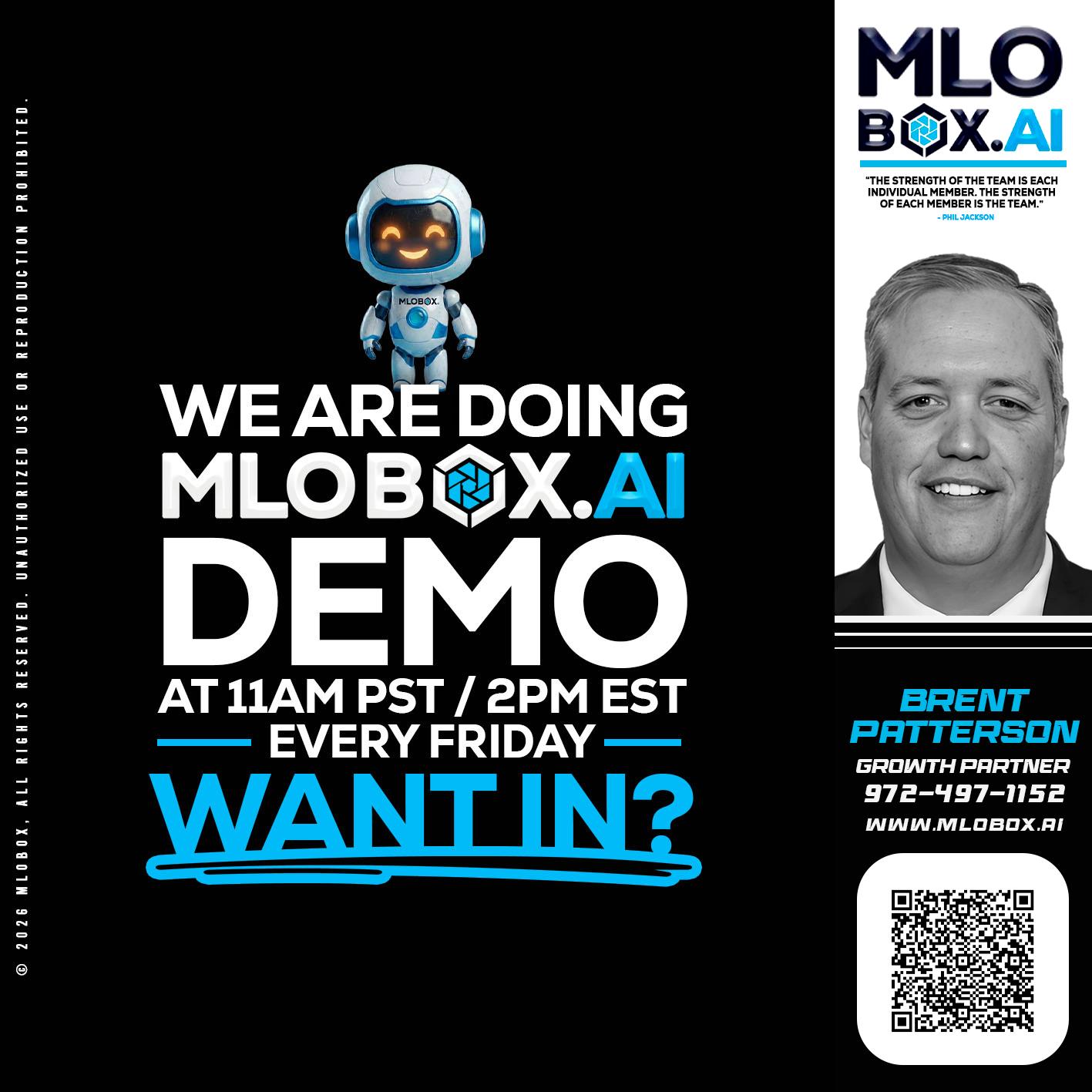 WE ARE DOING - Brent Patterson -Loan Officer